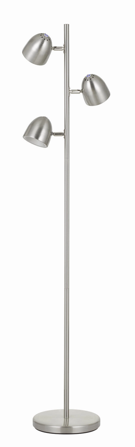 Cal Lighting BO-2771FL Tree Three Light Floor Lamp Lamp Pewter, Nickel, Silver Buy Lamps cheap online