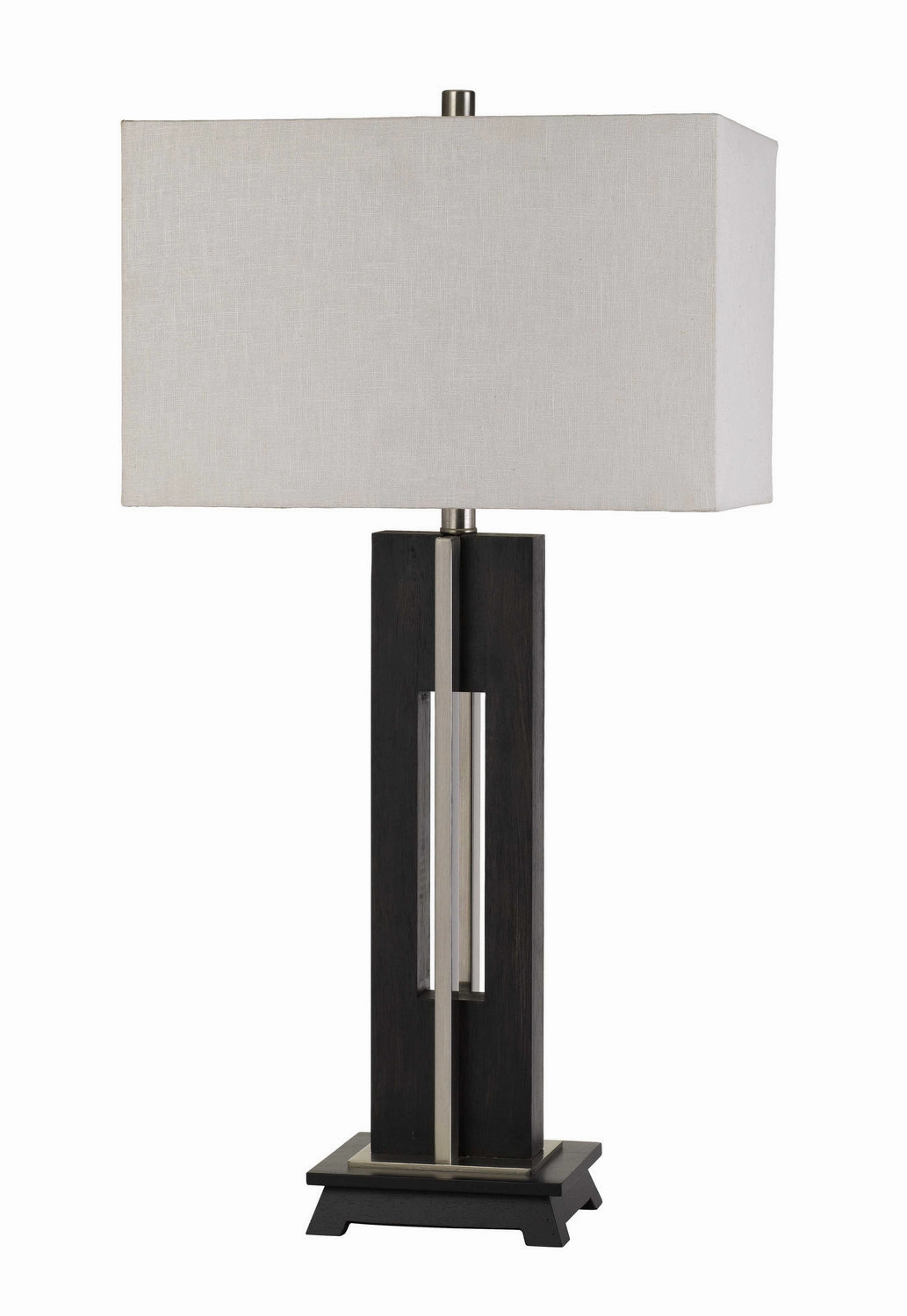 Cal Lighting BO-2896TB Glenview One Light Table Lamp Lamp Black Sale on Modern Lamps