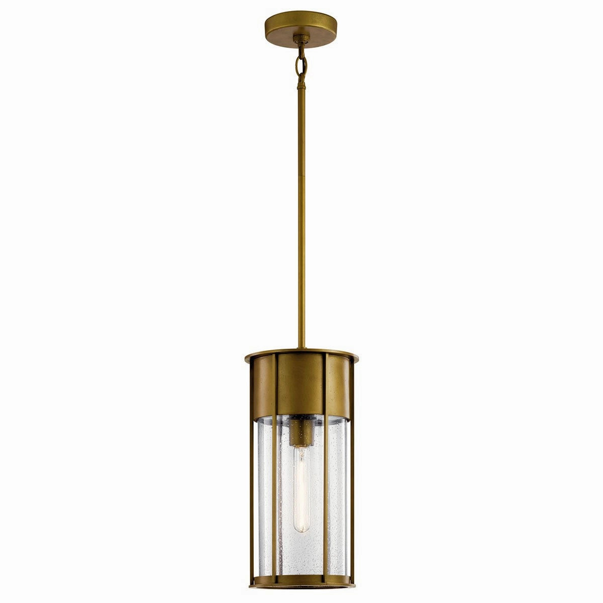 Camillo One Light Outdoor Pendant Natural Brass Outdoor Hanging Lights Lighting best seller