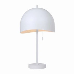Canarm Lighting ITL1122A21WH Modern Henlee Lamp White Discount Lighting Lamps