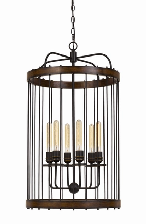 Cantania Six Light Pendant Metal Ceiling Lights Lighting discount price