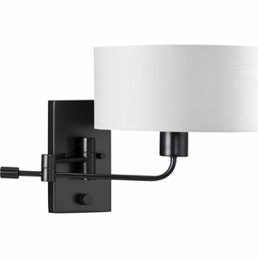 Carrick One Light Wall Bracket Matte Black Wall Lights for decor discount