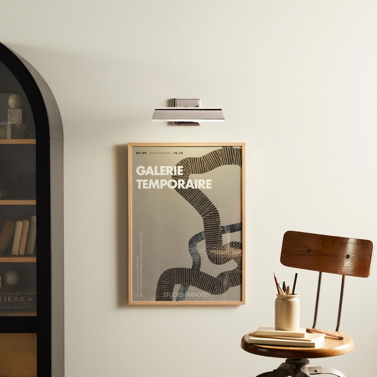 Carston LED Picture Light Polished Nickel Wall Light Fixtures online shop