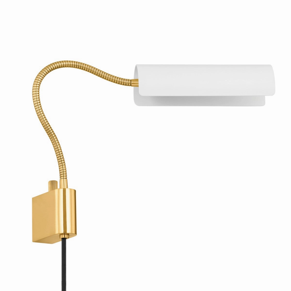 Cassandra One Light Wall Sconce Aged Brass/Soft White Wall Lights for decor discount