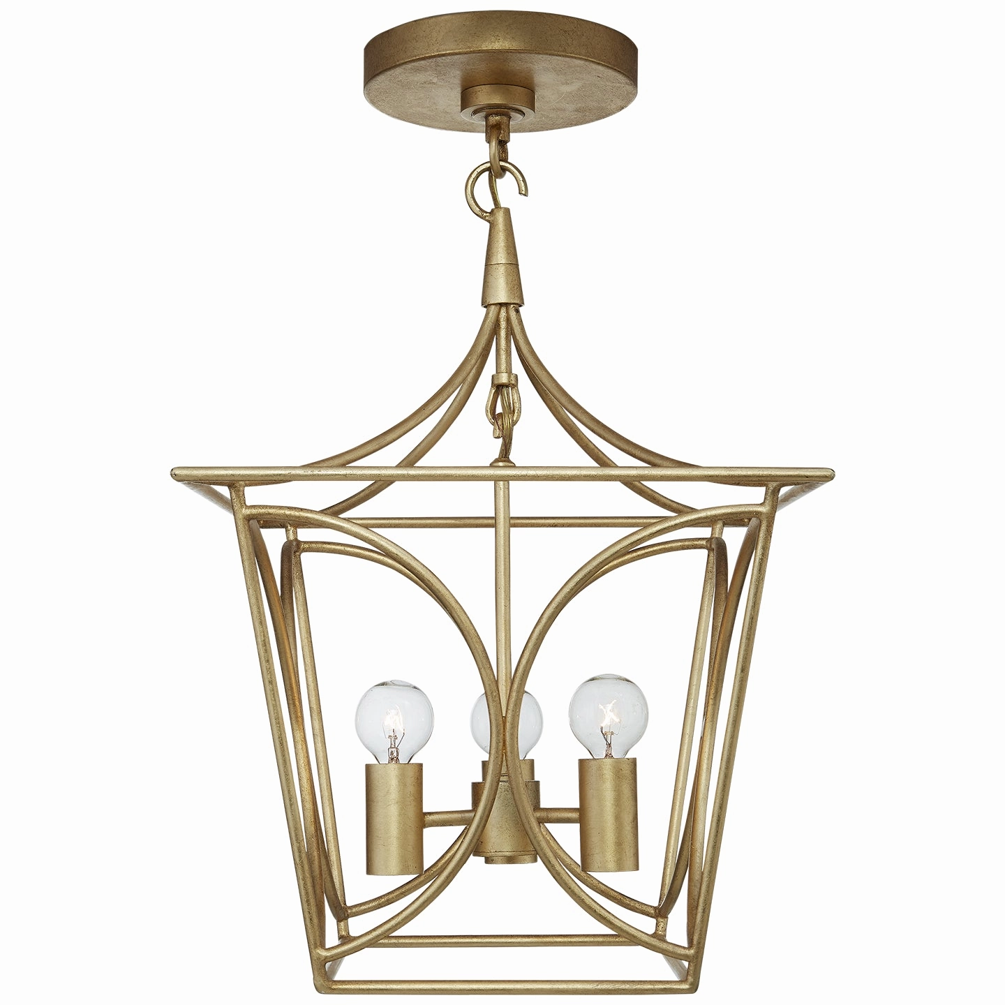 Cavanagh Four Light Mini Lantern Gild Ceiling Lights Lighting free shipping