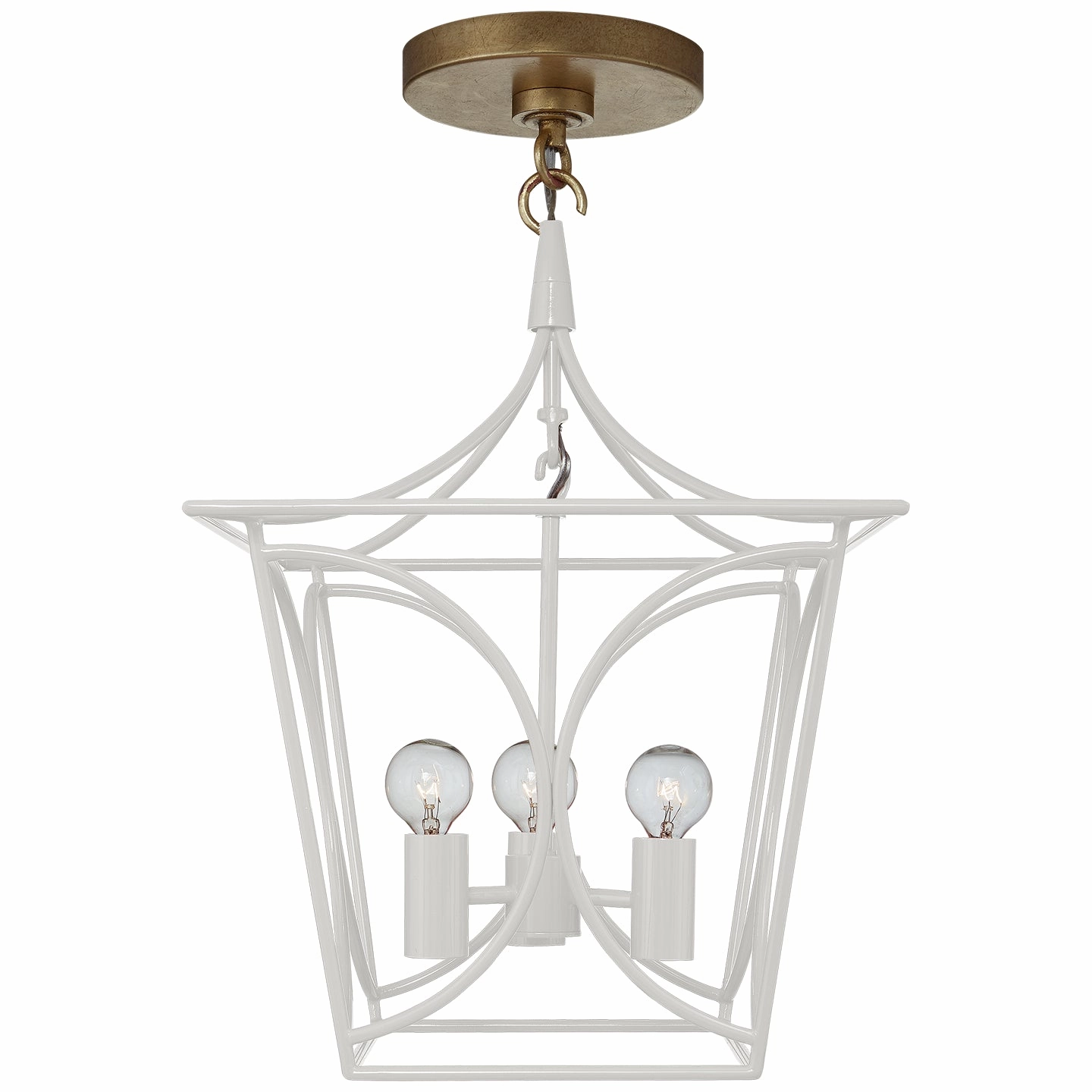 Cavanagh Four Light Mini Lantern Light Cream Ceiling Lights Lighting free shipping