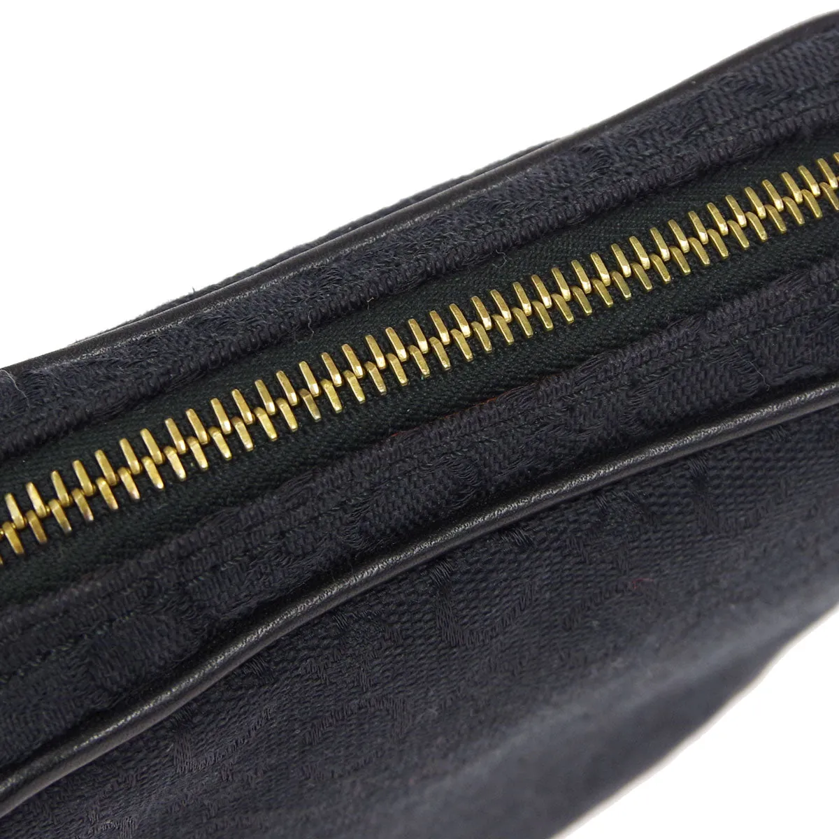 Celine C Macadam Shoulder Bag Black 78809