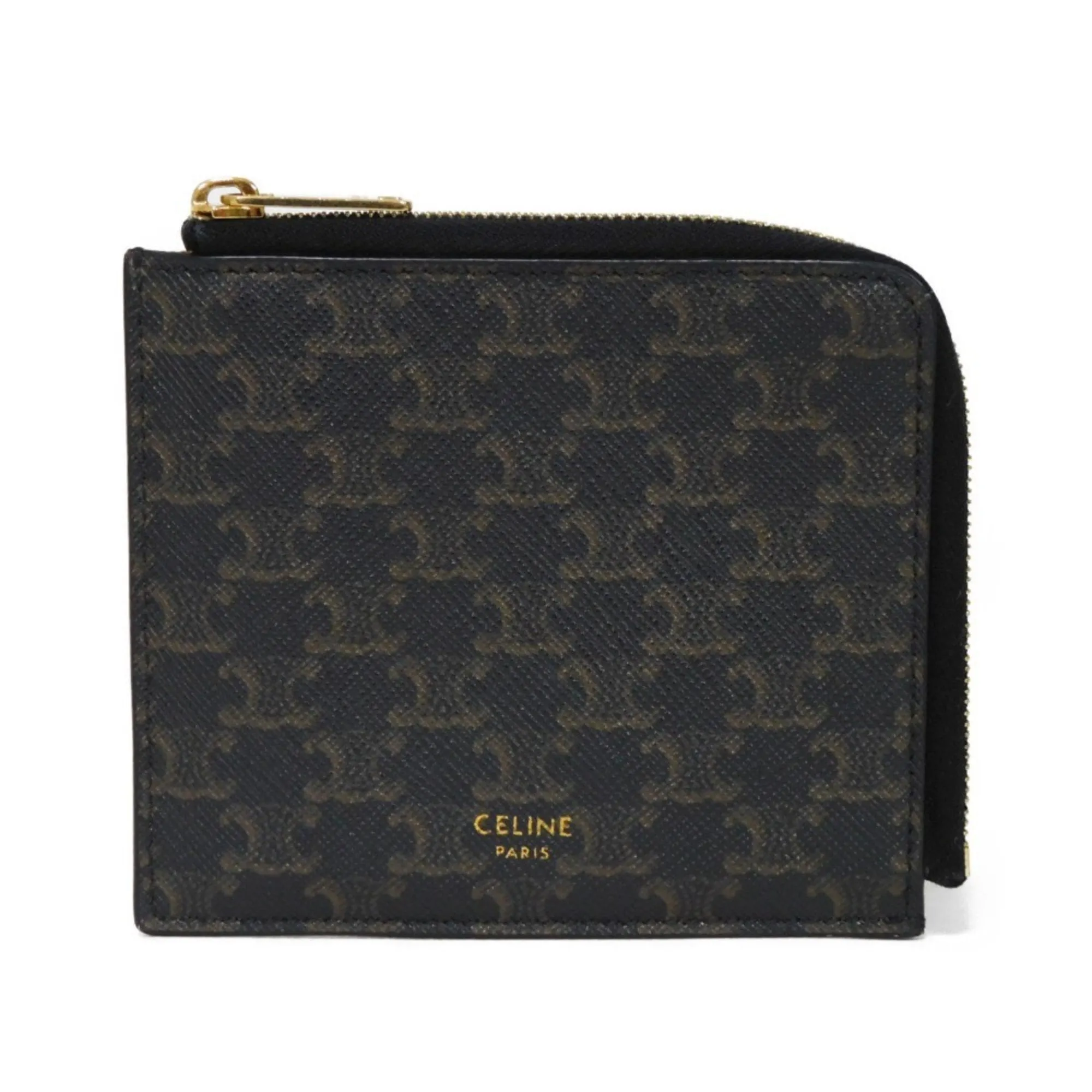 Celine Canvas Coin Purse/Coin Case (Pre-Owned)