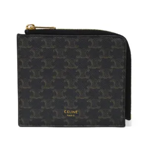 Celine Canvas Coin Purse/Coin Case (Pre-Owned)
