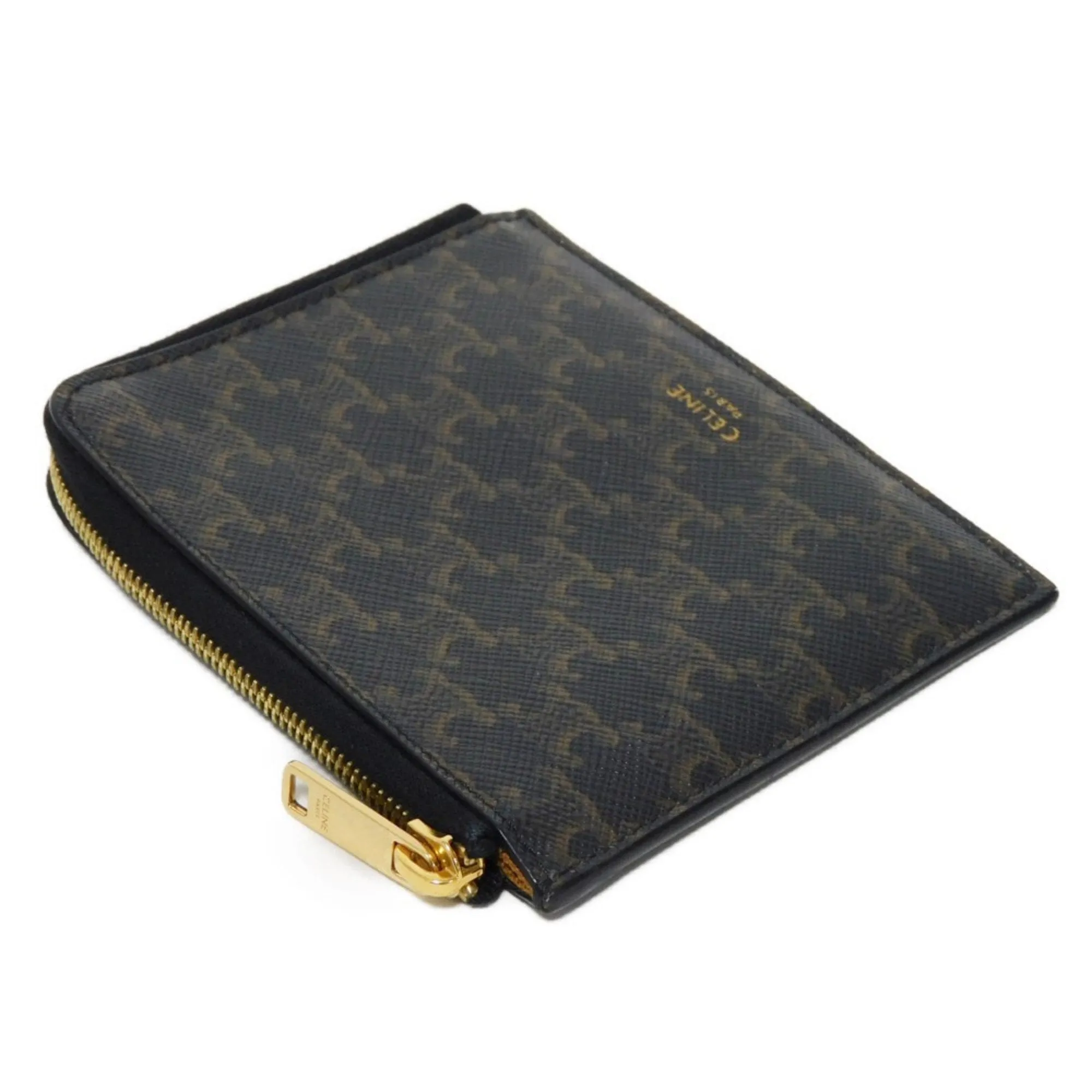 Celine Canvas Coin Purse/Coin Case (Pre-Owned)