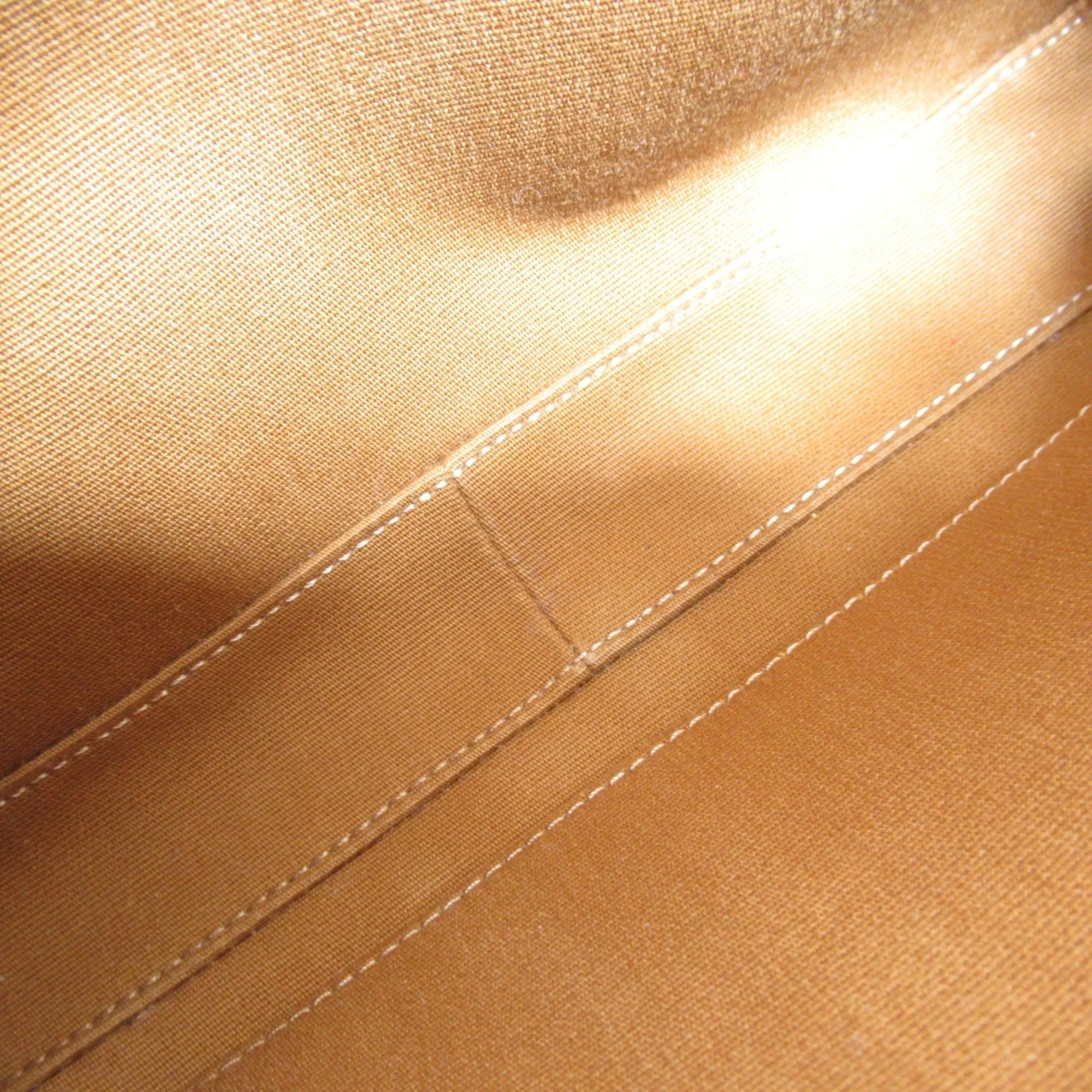 Celine Shoulder Bag Brown Dark brown PVC coated canvas