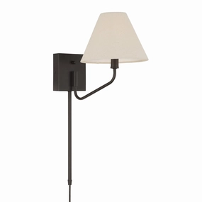 Chadwick One Light Wall Sconce Espresso Wall Lights for decor discount