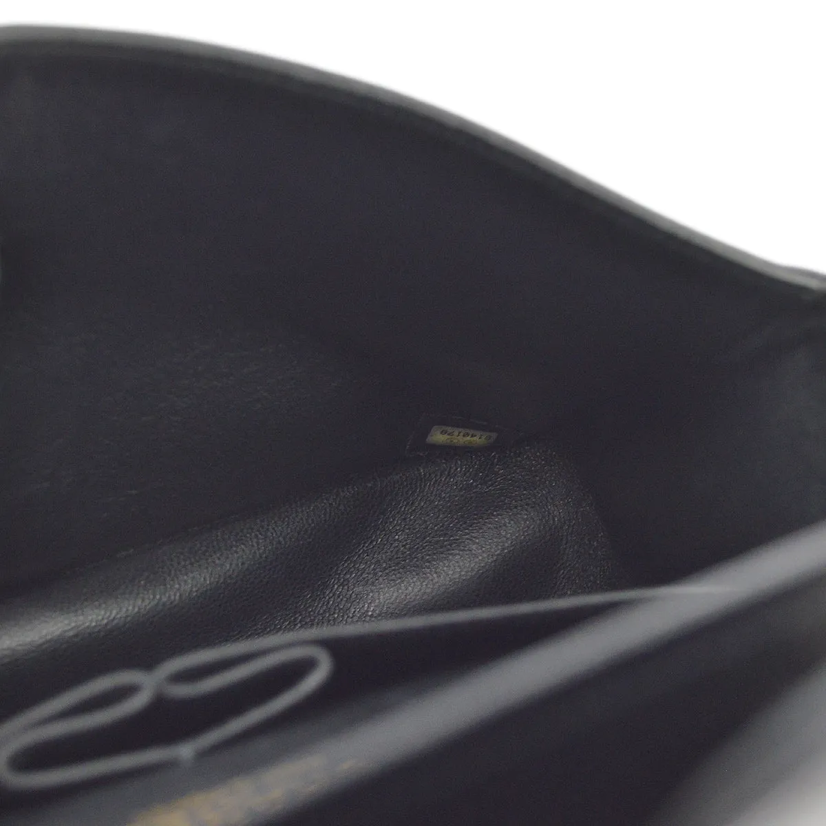 Chanel 2000-2001 Black Caviar Medium Classic Double Flap Shoulder Bag