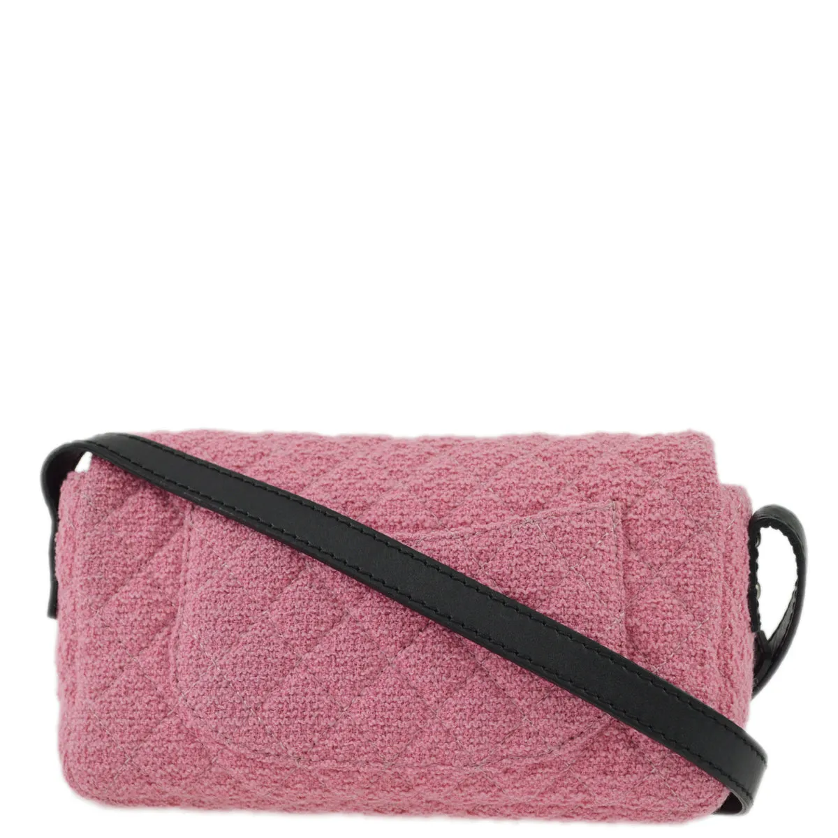 Chanel 2009-2010 Tweed Mademoiselle Lock Shoulder Bag