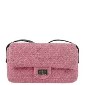 Chanel 2009-2010 Tweed Mademoiselle Lock Shoulder Bag