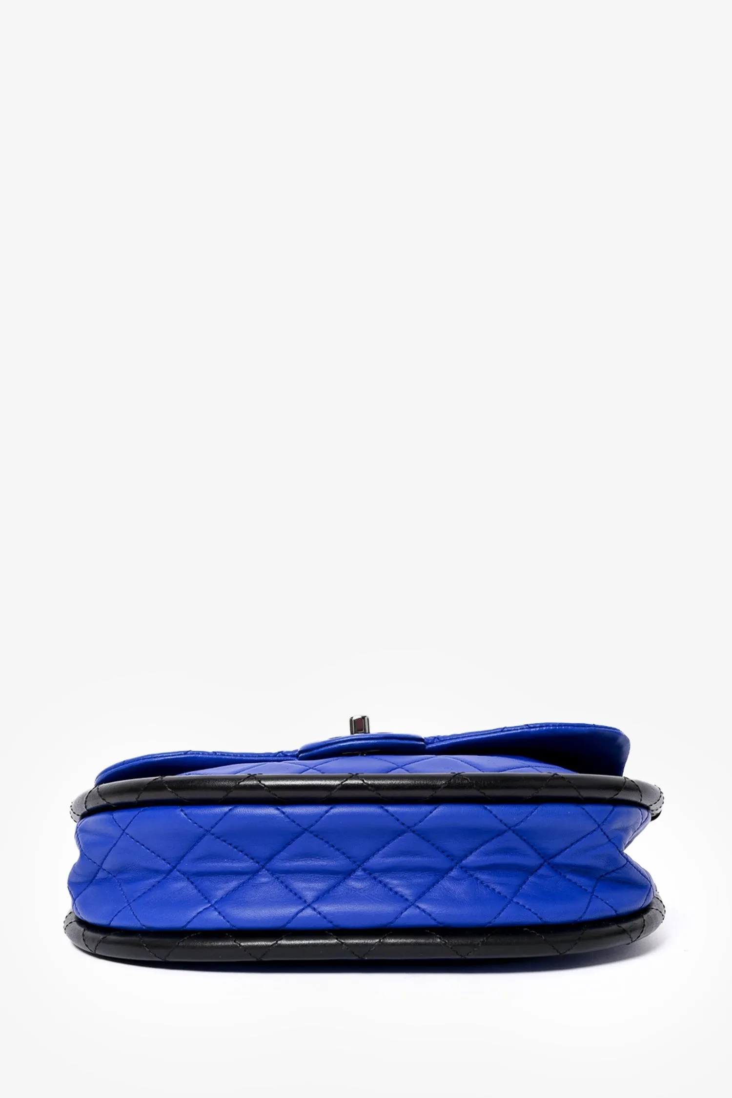Chanel? 2014 Blue Leather Quilted 'Hula' Shoulder Bag