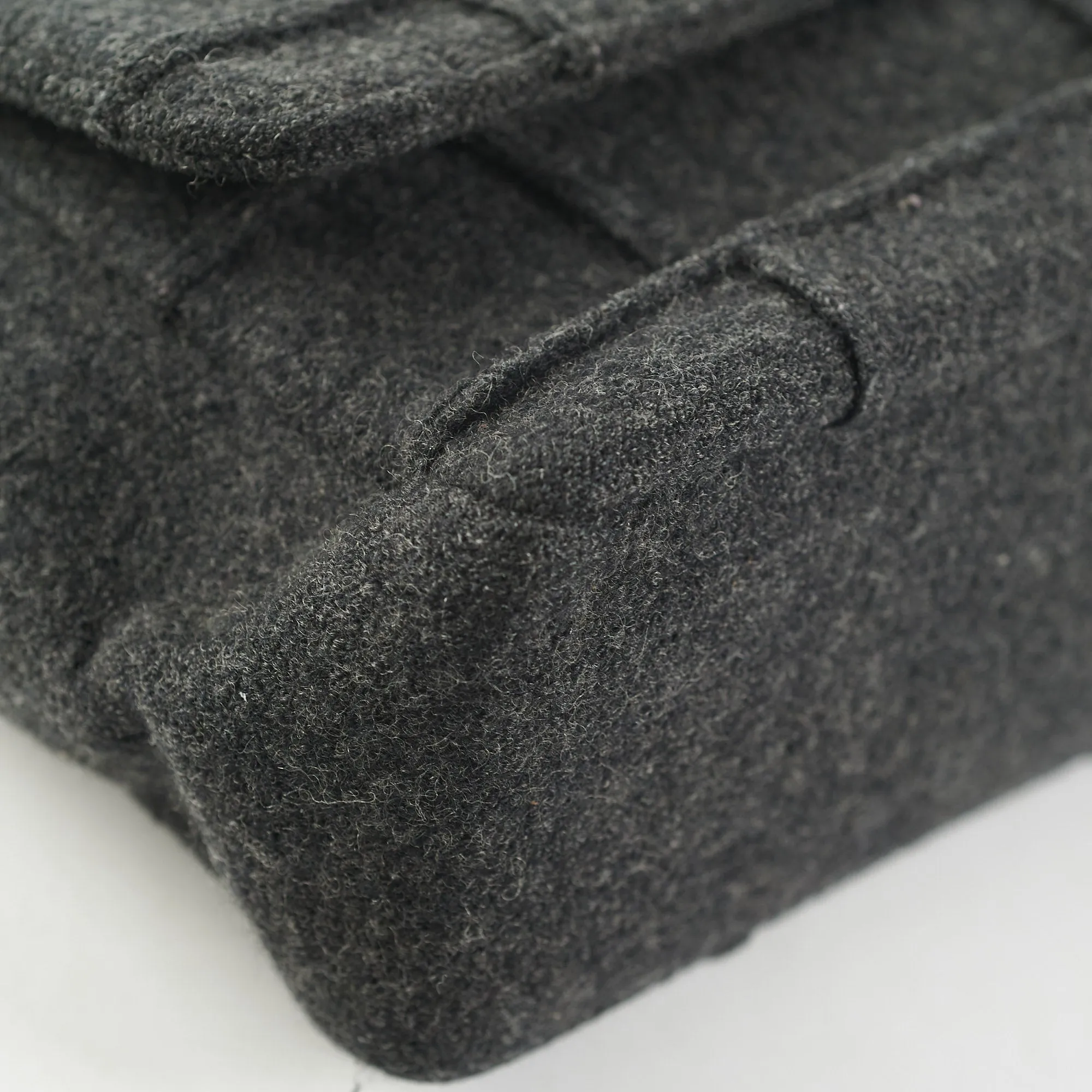 Chanel 2.55 Panelled Shoulder Bag Anthracite Grey