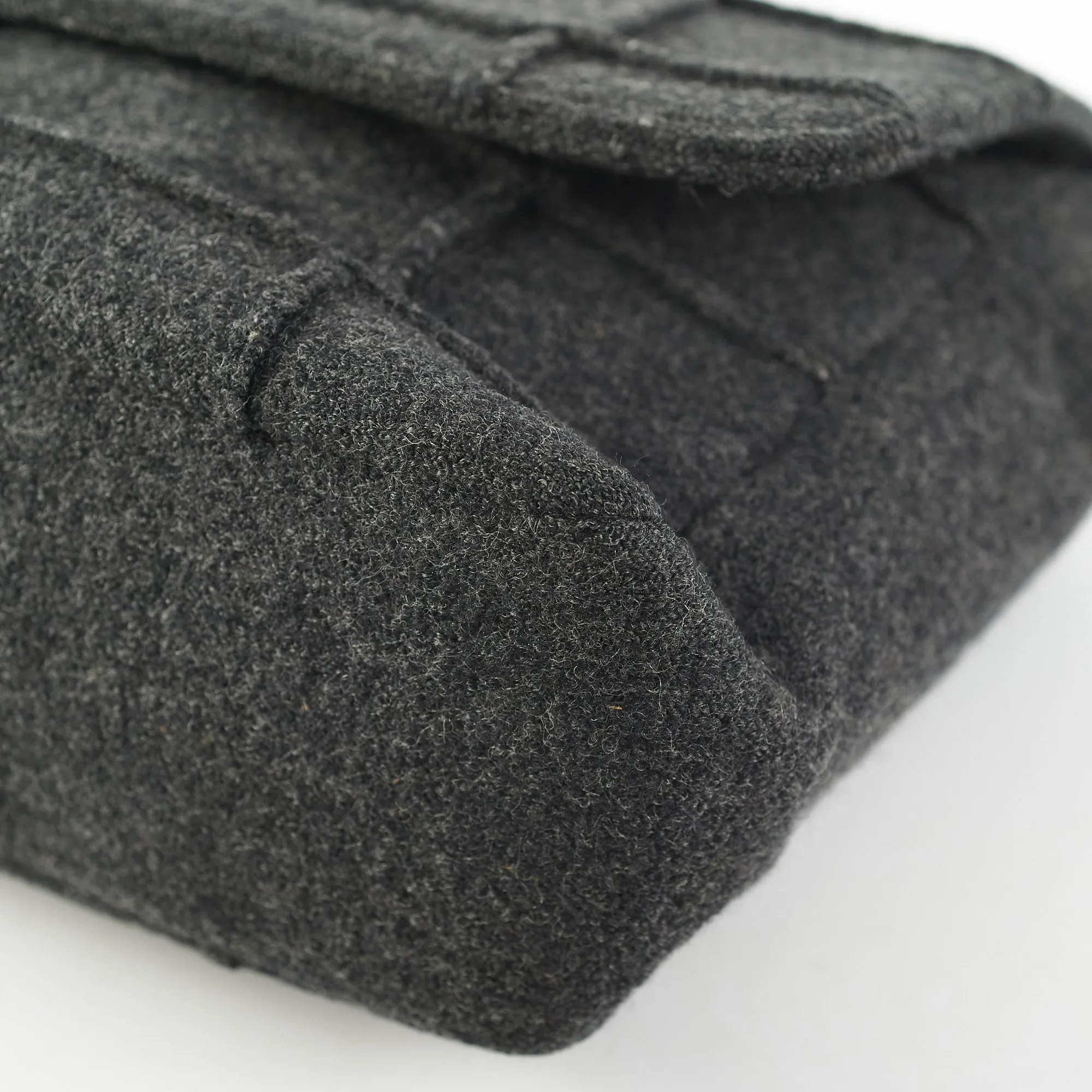 Chanel 2.55 Panelled Shoulder Bag Anthracite Grey