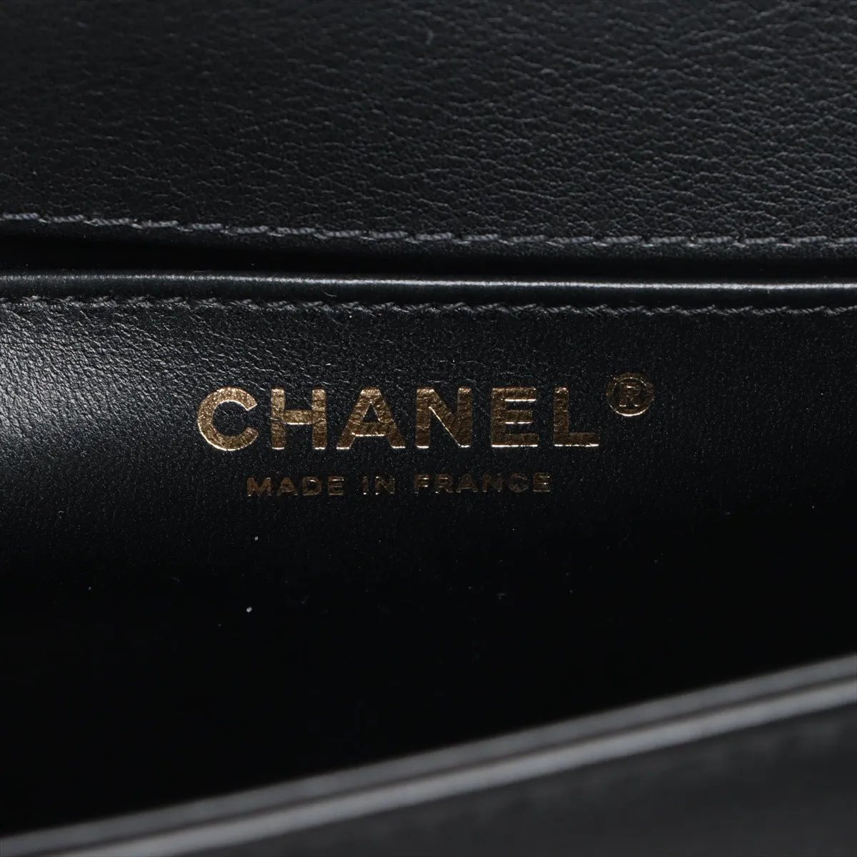 Chanel Boy Chanel  Chain Shoulder Bag Black G