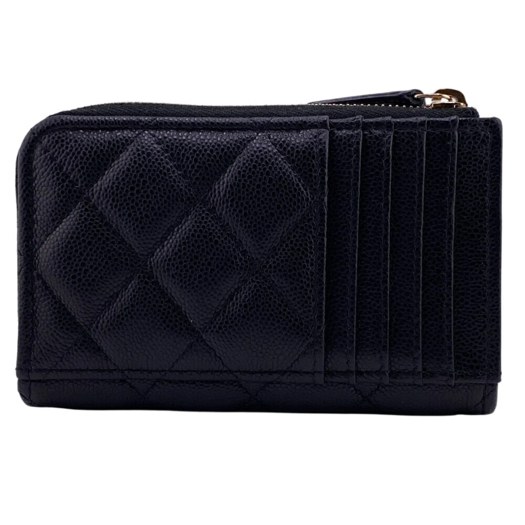 Chanel Grained Calfskin Coin Purse/Coin Case (Pre-Owned)