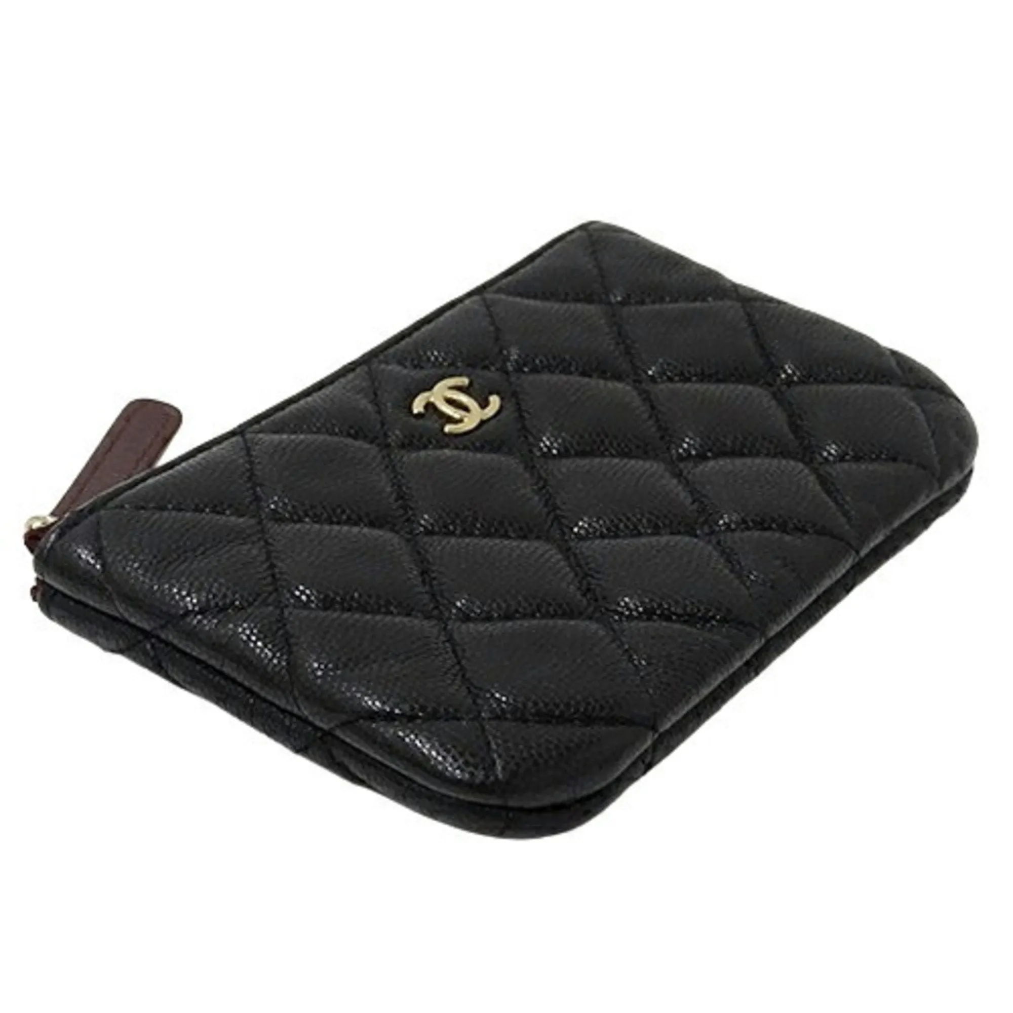 Chanel Grained Calfskin Coin Purse/Coin Case (Pre-Owned)