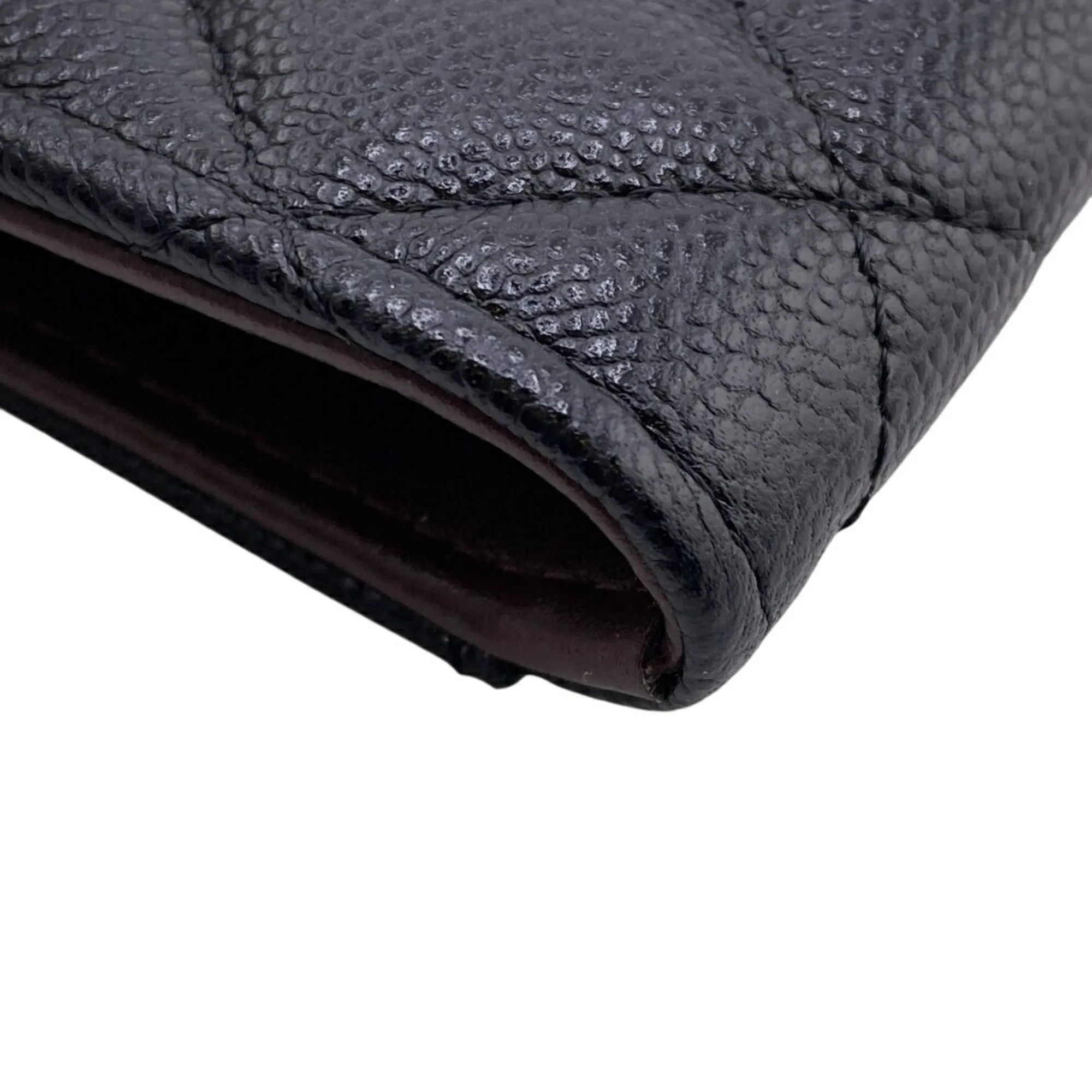 Chanel Grained Calfskin Coin Purse/Coin Case (Pre-Owned)