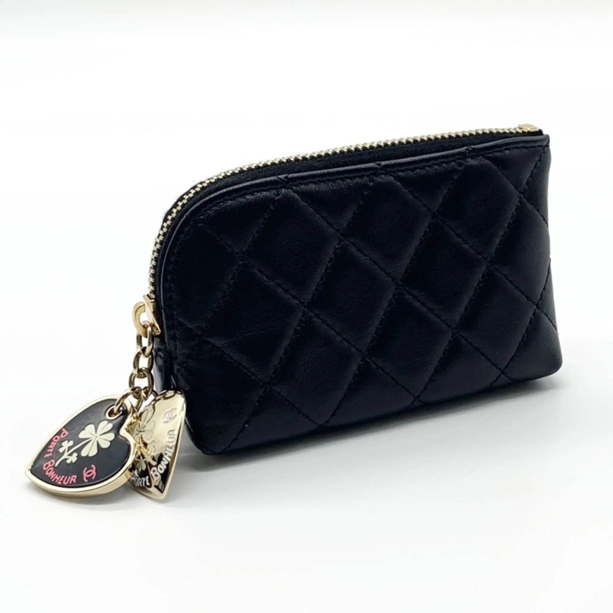 Chanel Leather Coin Purse/Coin Case (Pre-Owned)