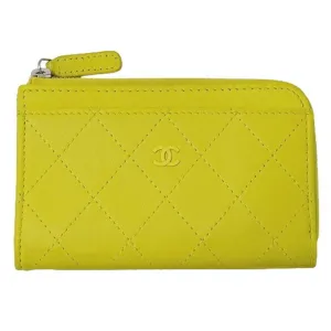 Chanel Leather Coin Purse/Coin Case (Pre-Owned)