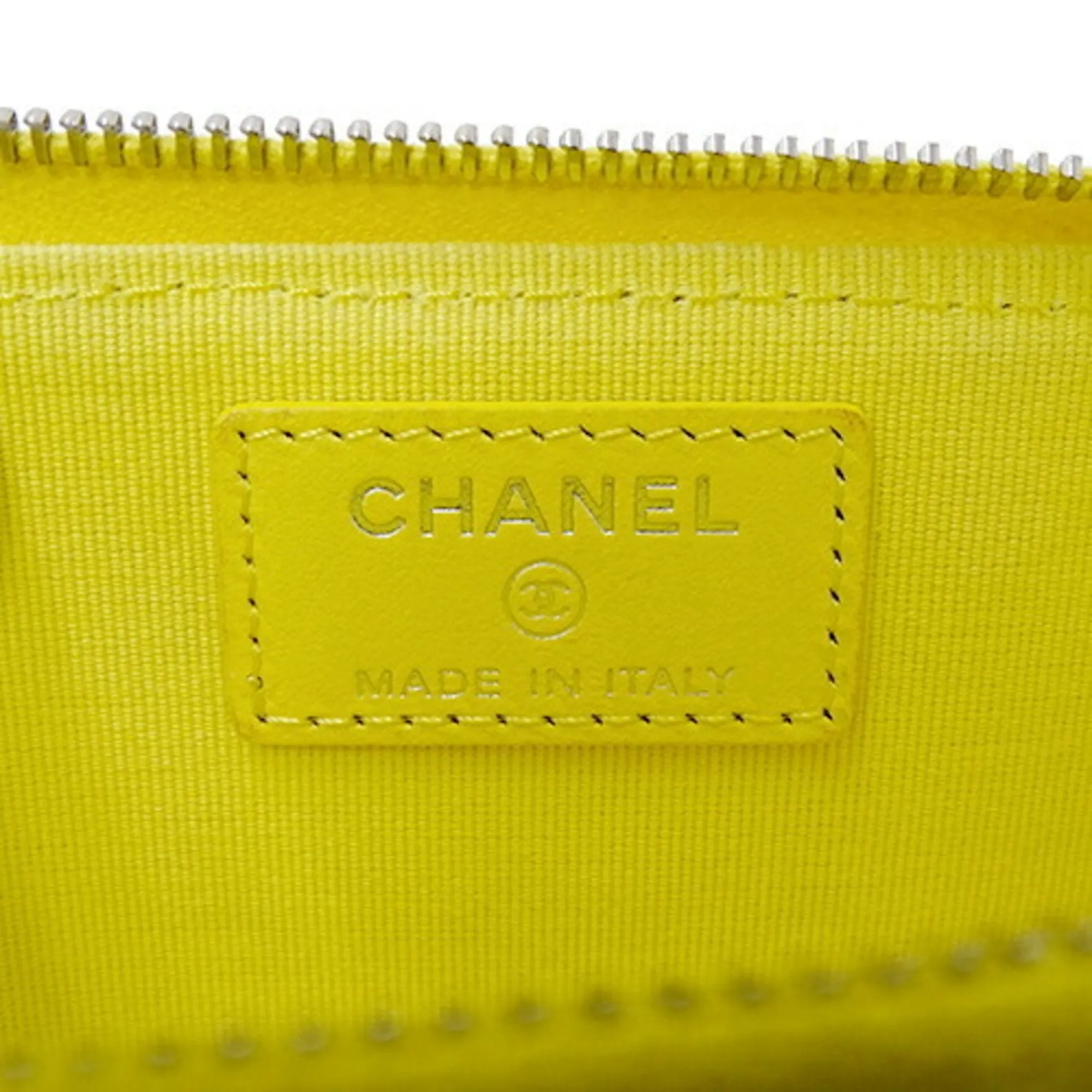 Chanel Leather Coin Purse/Coin Case (Pre-Owned)