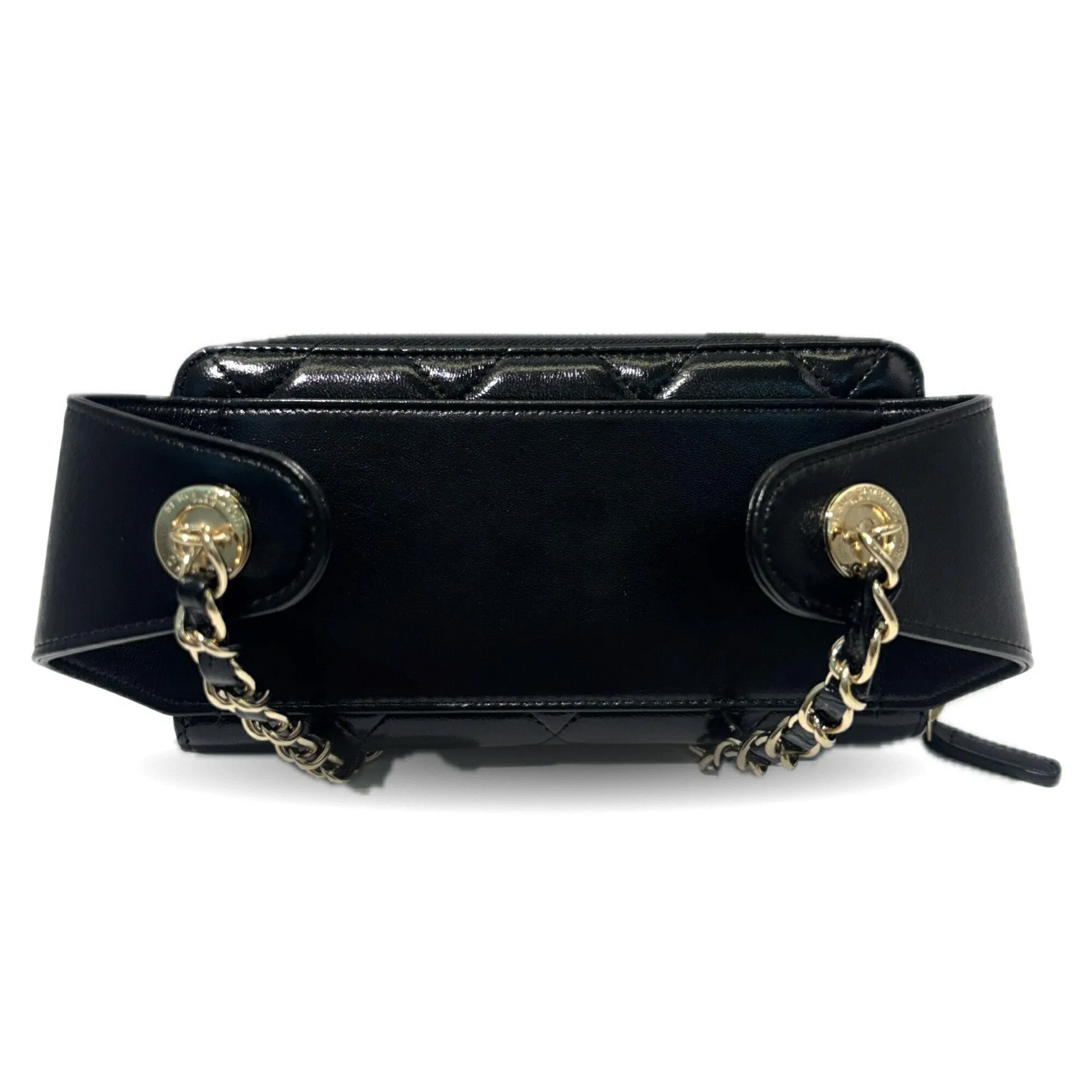 Chanel Leather Long Wallet (Bi-Fold) (Pre-Owned)