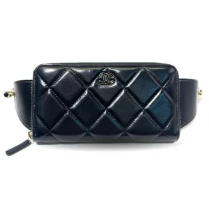 Chanel Leather Long Wallet (Bi-Fold) (Pre-Owned)