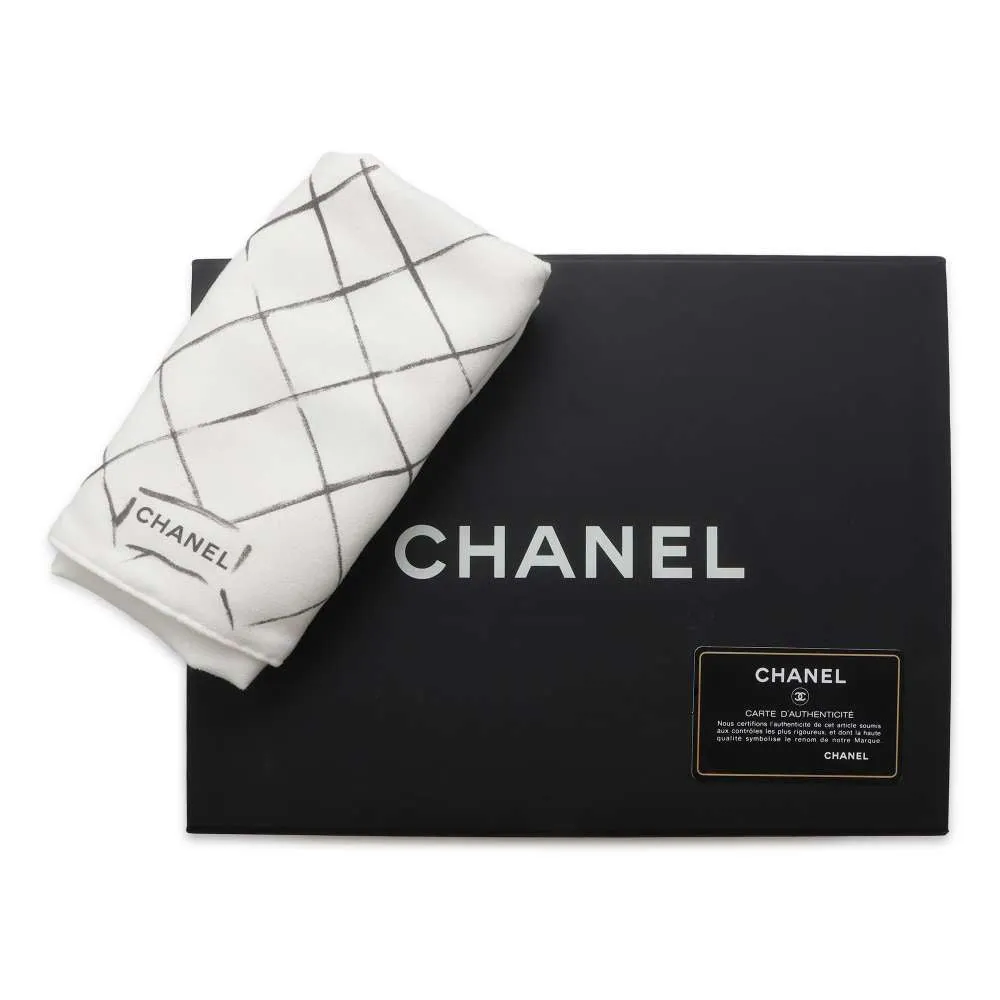 CHANEL Matelasse W Flap ChainShoulder Bag Black A01112 Lambskin Size 25