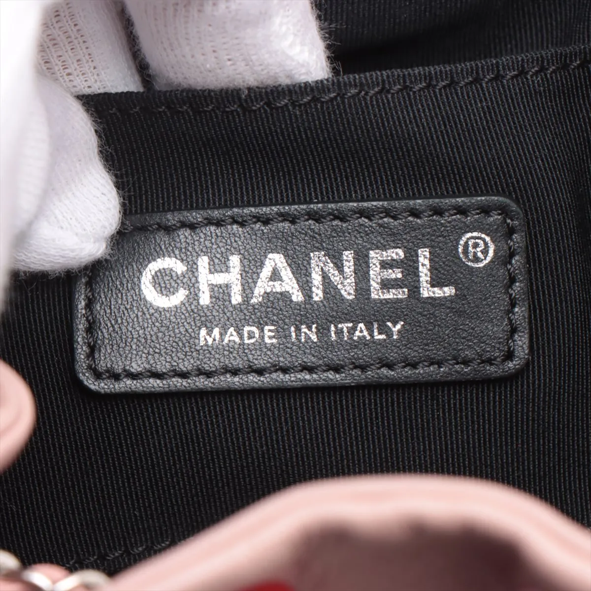 Chanel Matrasse hine Handle Shoulder Bag Black Silver G  23rd
