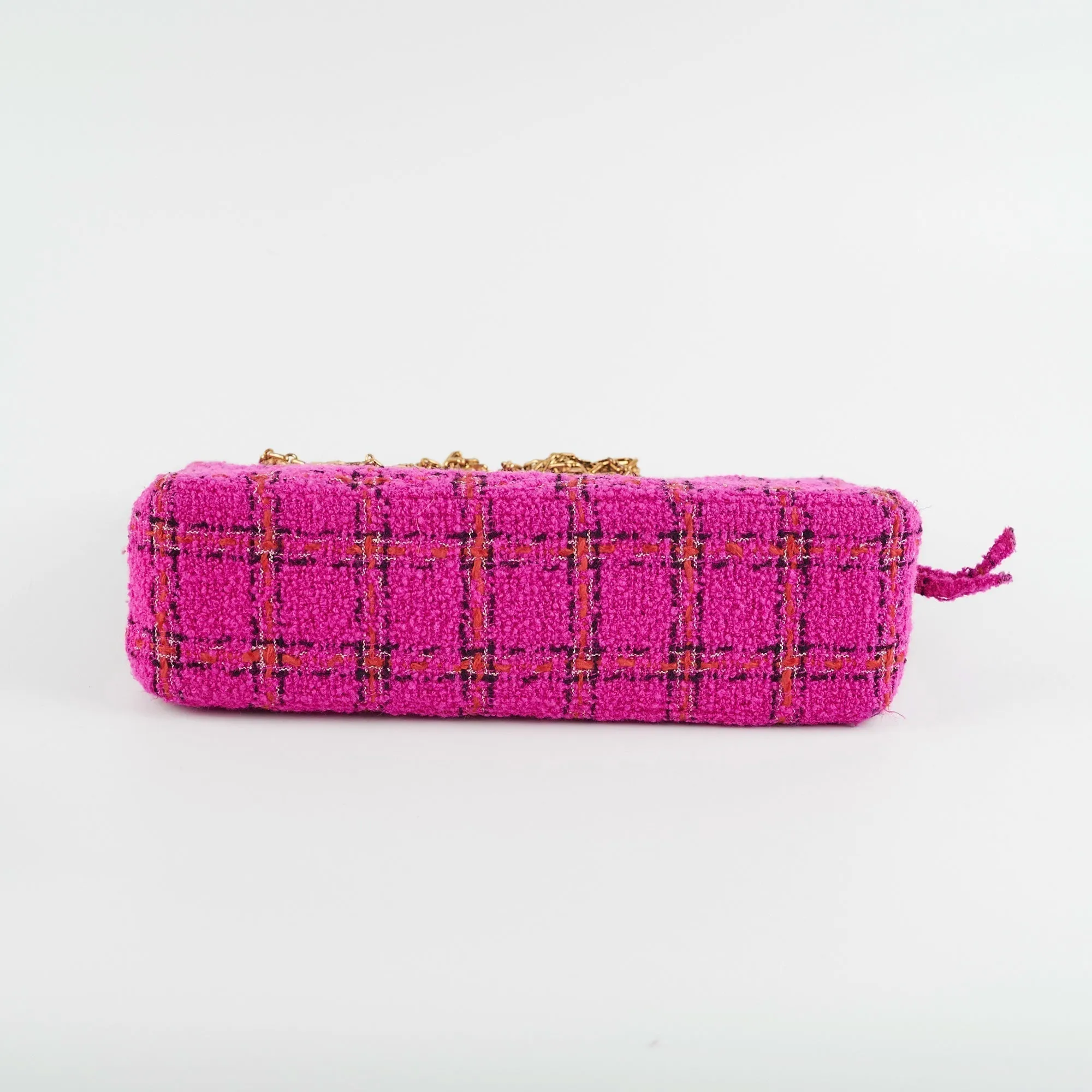 Chanel Seasonal Pink Tweed Shoulder Bag