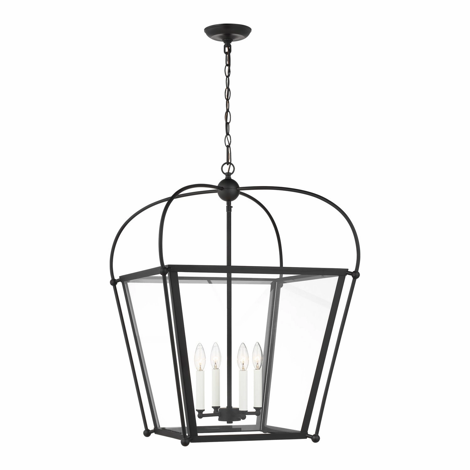 Charleston Four Light Foyer Midnight Black Ceiling Lights Lighting free shipping