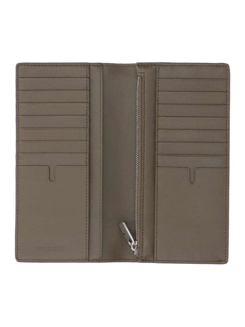 Check" Continental Wallet ?Beige