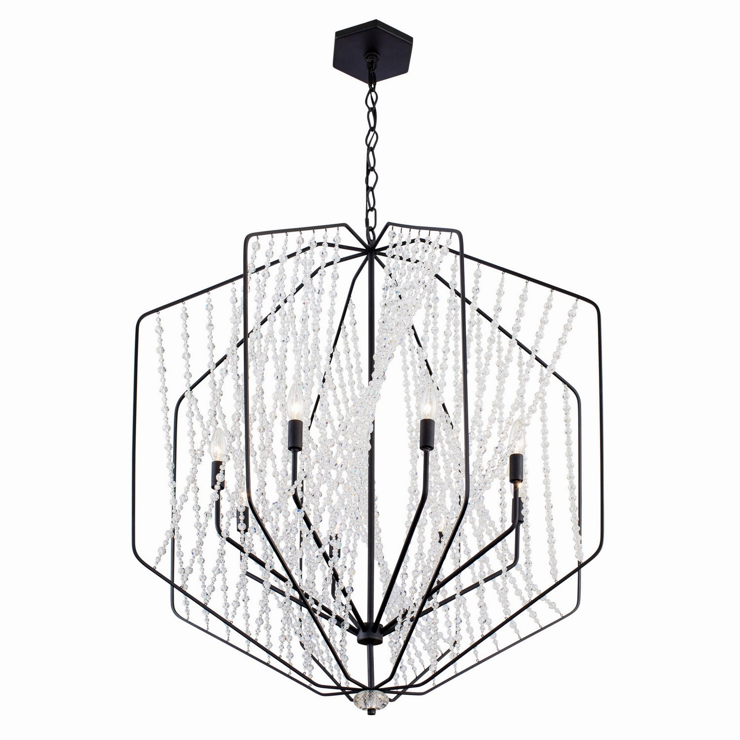 Chelsea Eight Light Pendant Carbon Energy-saving Ceiling Lights store