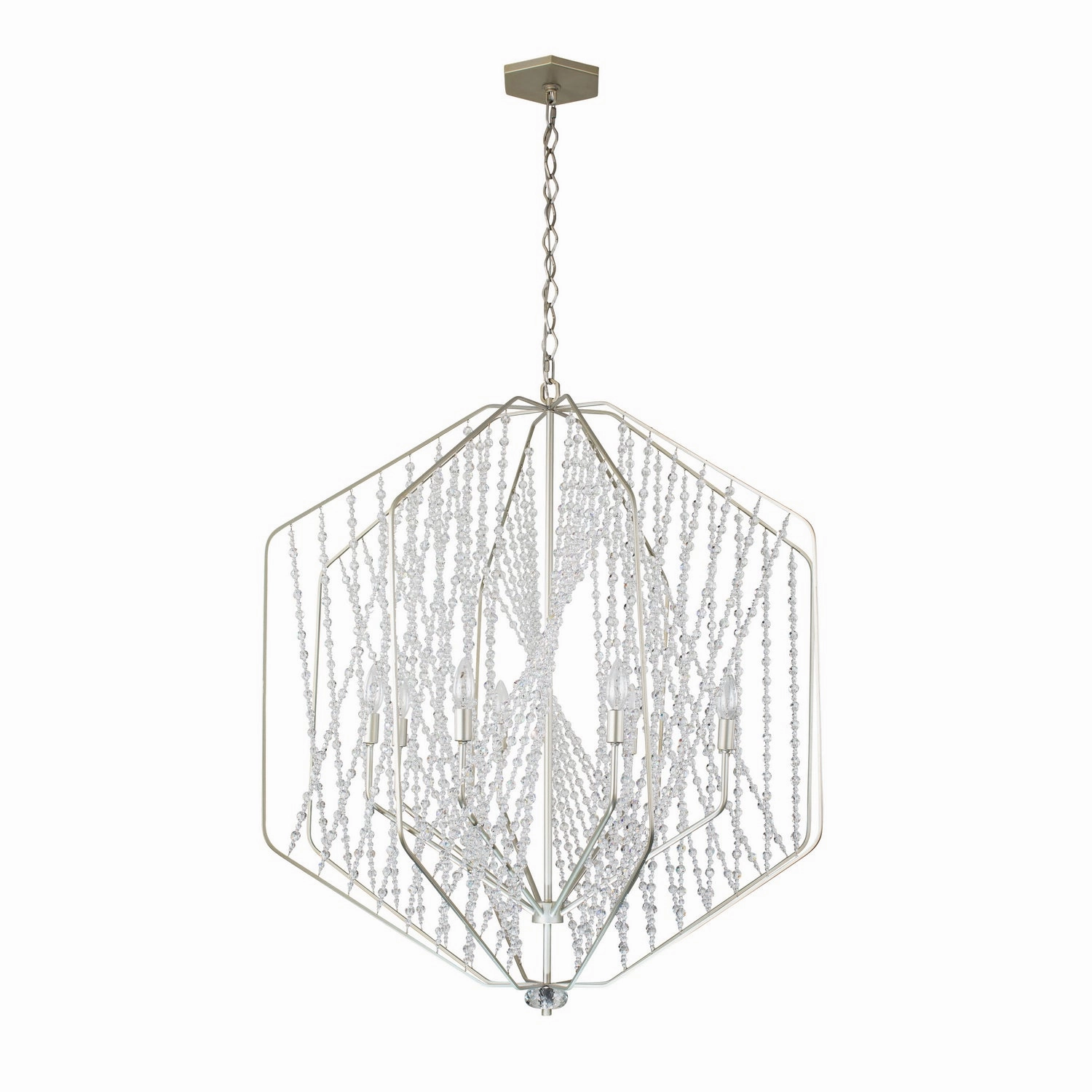 Chelsea Eight Light Pendant Silverado Energy-saving Ceiling Lights store