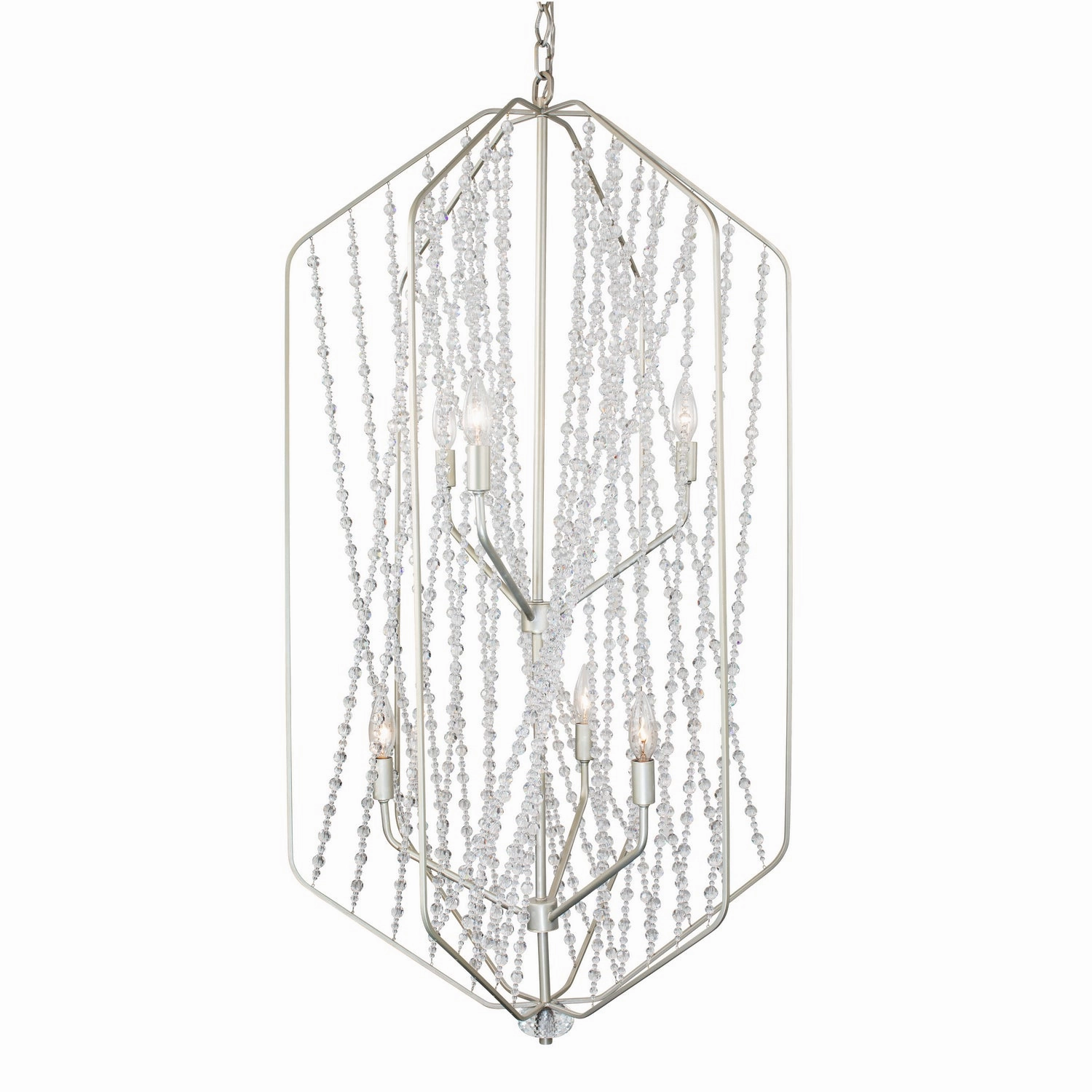 Chelsea Six Light Foyer Pendant Silverado Ceiling Lights Lighting best price