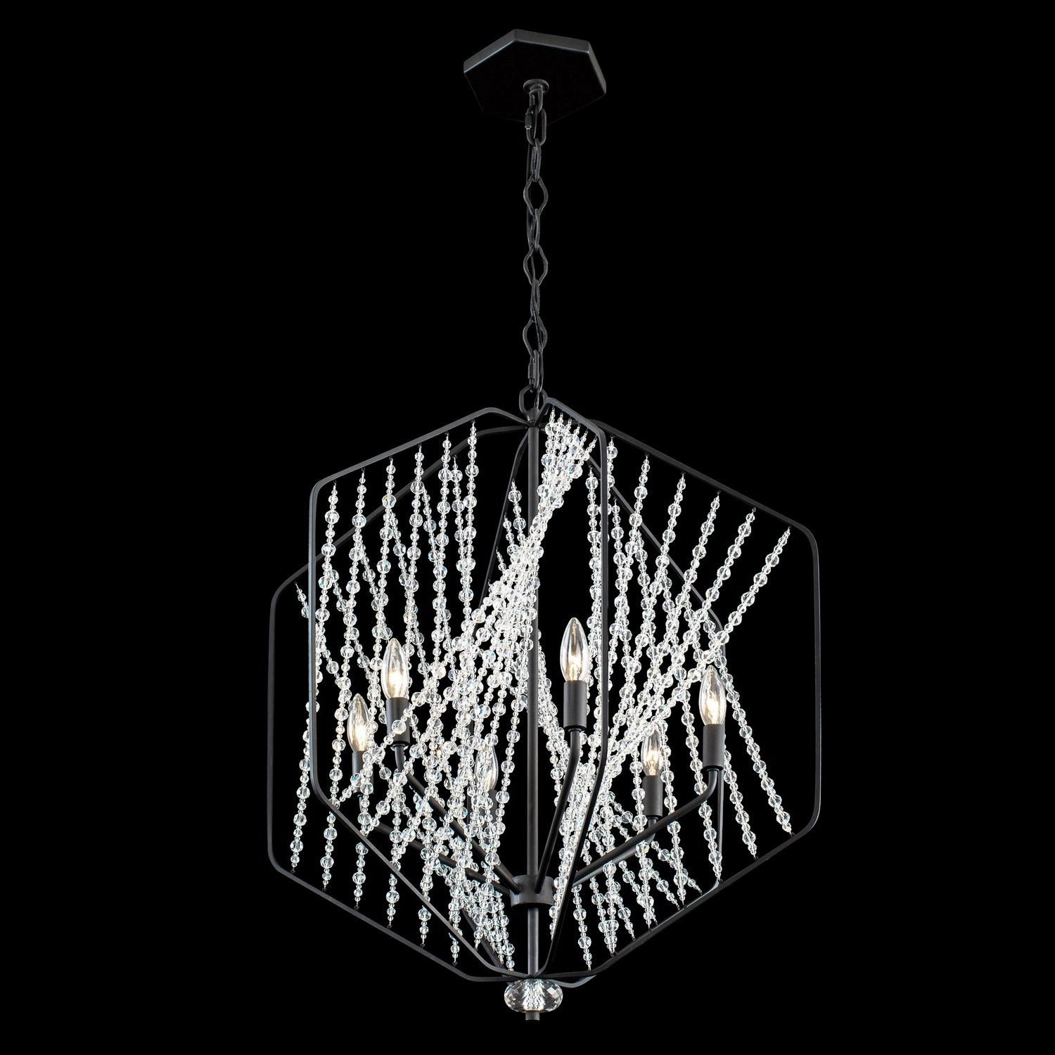 Chelsea Six Light Pendant Carbon Energy-saving Ceiling Lights store