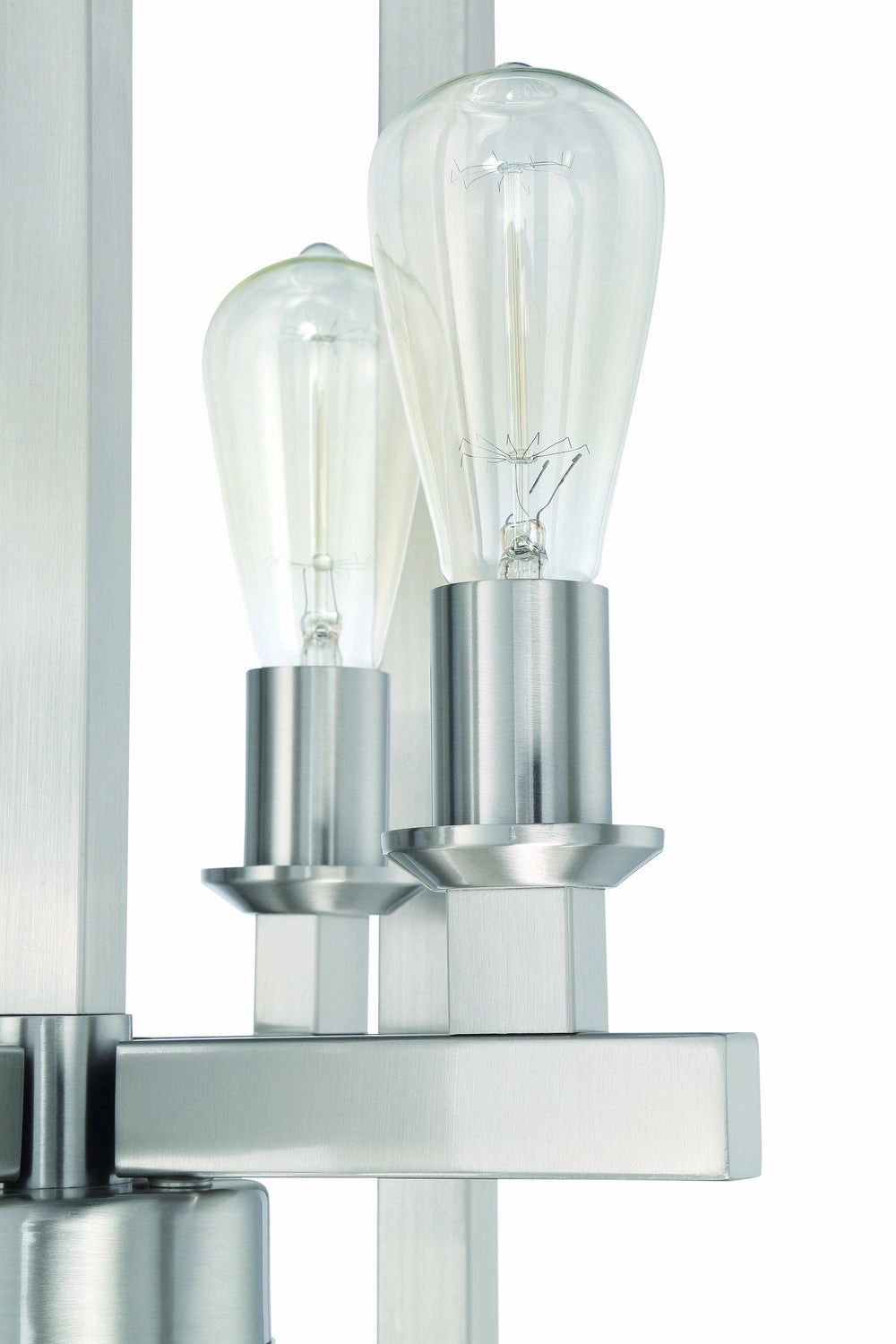 Chicago Four Light Foyer Pendant Brushed Polished Nickel Cheap Ceiling Lights available