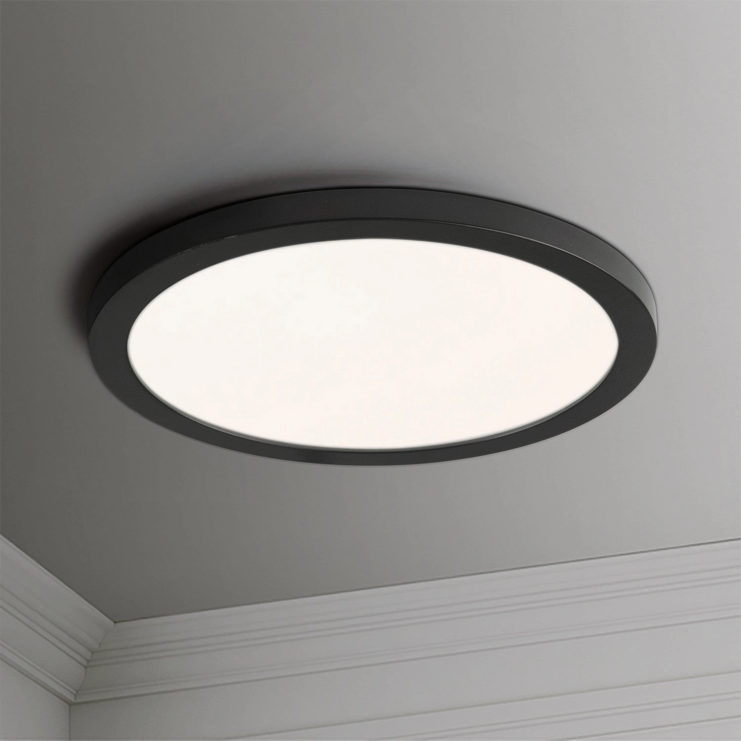 Chip LED Flush Mount Black Exterior Ceiling Lights markdown