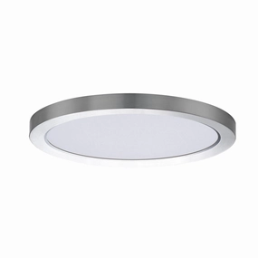Chip LED Flush Mount Satin Nickel Outdoor Ceiling Mount Lighting flash sale
