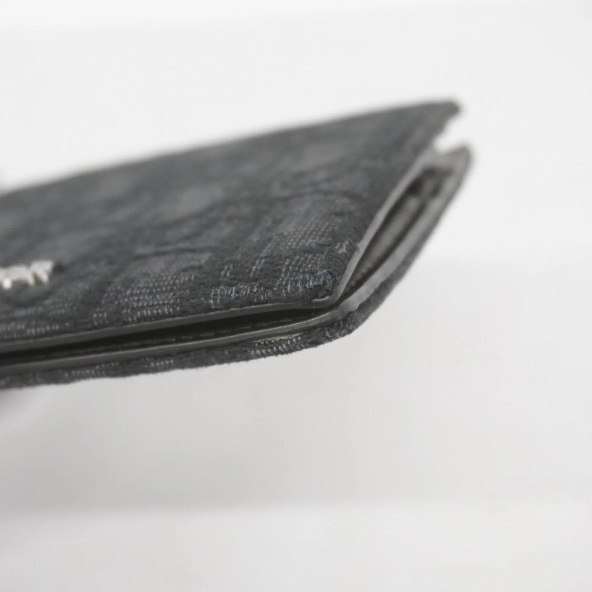Christian Dior Canvas Bill Wallet (Bi-Fold) (Pre-Owned)