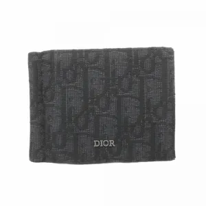 Christian Dior Canvas Bill Wallet (Bi-Fold) (Pre-Owned)