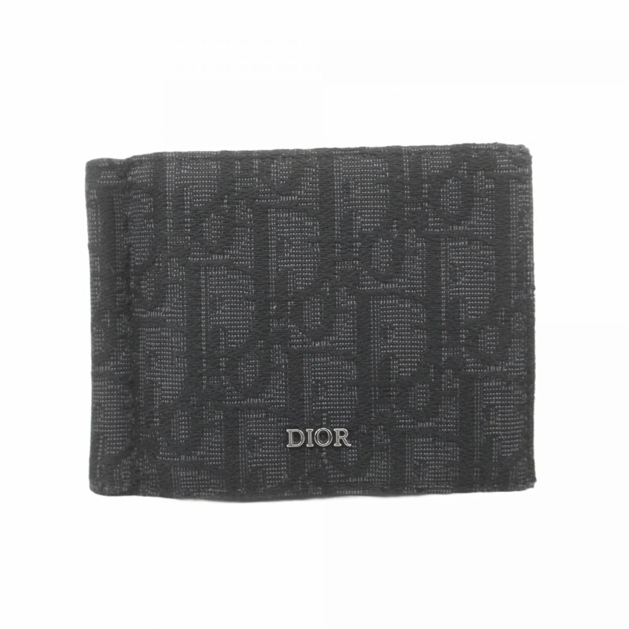 Christian Dior Canvas Bill Wallet (Bi-Fold) (Pre-Owned)
