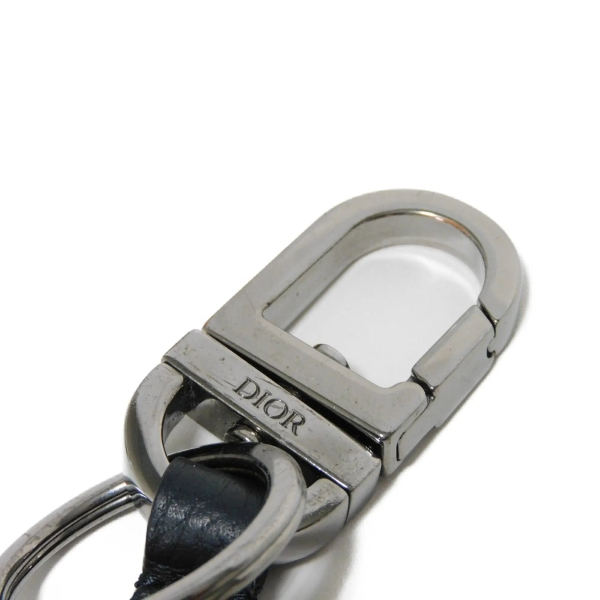 Christian Dior Leather Keyring (Pre-Owned)