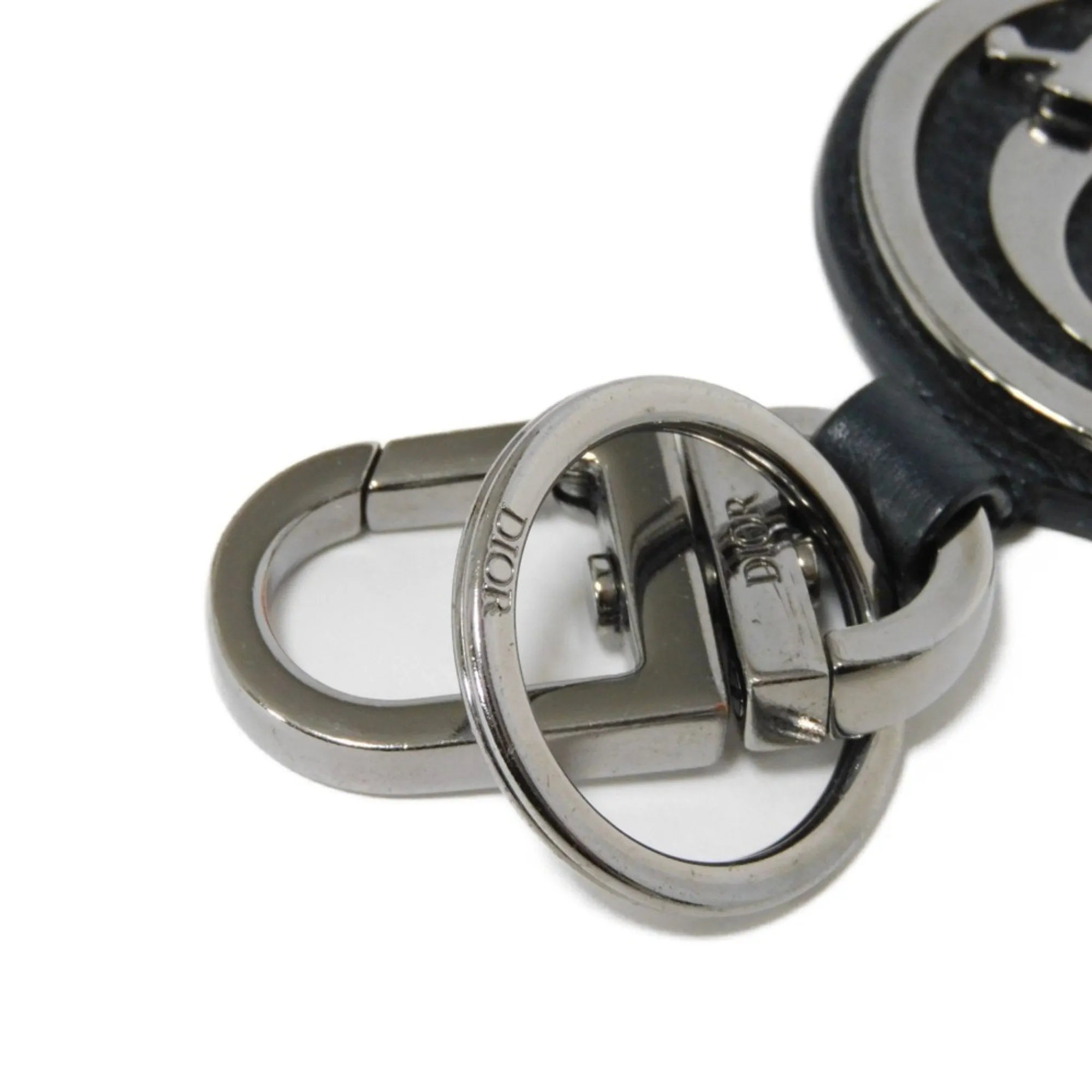 Christian Dior Leather Keyring (Pre-Owned)
