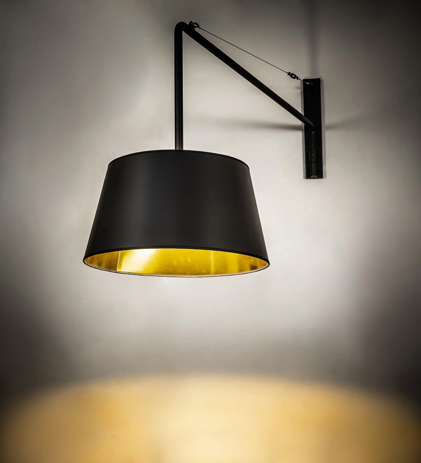 Cilindro LED Wall Sconce Solar Black Budget Wall Lights now available