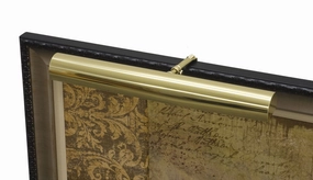 Classic Contemporary Two Light Picture Light Polished Brass Contemporary Wall Lights outlet